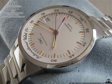 iwc gst alarm review|FS: IWC 3537 GST Alarm .